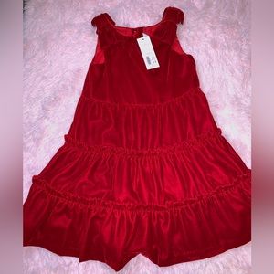 Red Janie & Jack holiday dress.